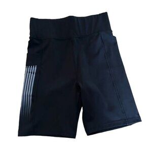 Savage x Fenty Black High Waist Biker Shorts